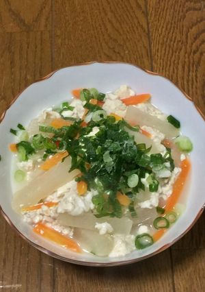 大根と豆腐の炊いたん-レシピのメイン写真