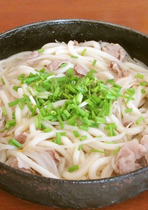 豚肉ともやしのあんかけ焼きうどん-レシピのメイン写真