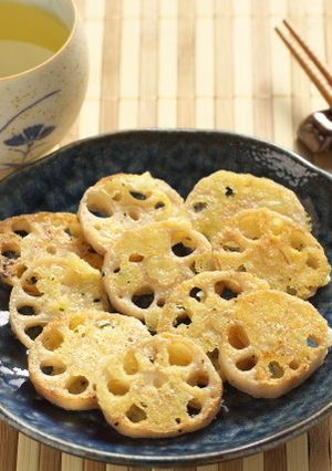 チーズ蓮根焼き-レシピのメイン写真