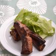 スペアリブの漬け焼き