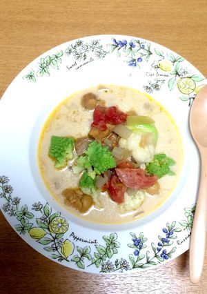トマトのミルクティスープ-レシピのメイン写真