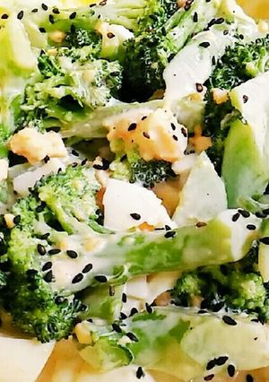 一味違うブロッコリーと卵のだしマヨサラダ-レシピのメイン写真