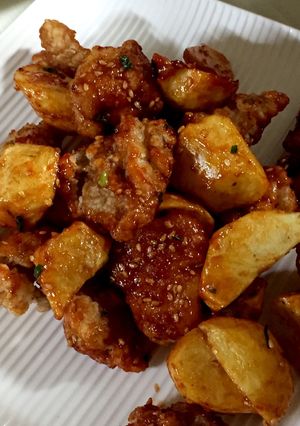 味付け簡単！これって？ヤンニョムチキン？-レシピのメイン写真