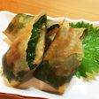 おつまみにも!紫蘇チーズ納豆春巻き