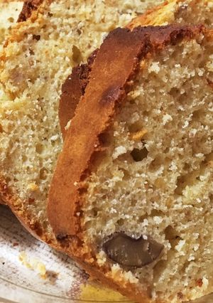栗とバナナのパウンドケーキ-レシピのメイン写真