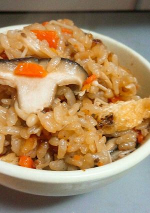 アンタが優勝☆焼き肉タレ炊き込みご飯-レシピのメイン写真