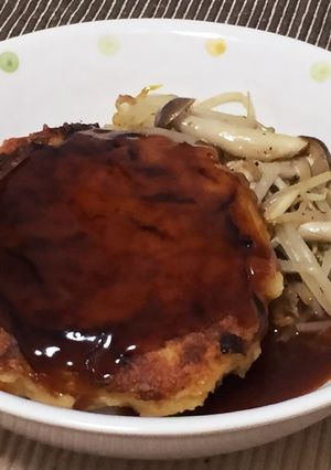 卵も挽肉も使わない豆腐ハンバーグ-レシピのメイン写真