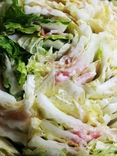 豚バラ肉と白菜のミルフィーユ鍋-レシピのメイン写真