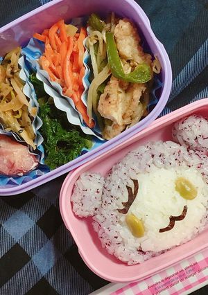 クマさん着ぐるみ弁当-レシピのメイン写真