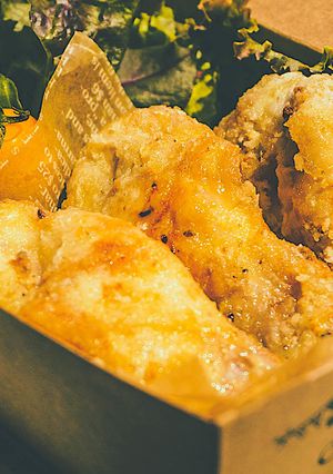 63℃ お弁当に!手羽元フライドチキン-レシピのメイン写真