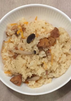 オーブントースターで超簡単鶏ゴボウご飯-レシピのメイン写真