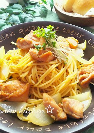 鶏肉の生姜焼きパスタ☆-レシピのメイン写真