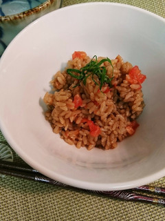 紅茶飯フレッシュトマト和え-レシピのメイン写真