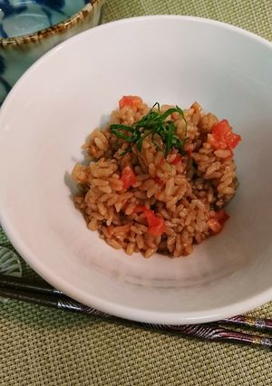 紅茶飯フレッシュトマト和え-レシピのメイン写真