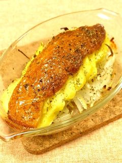 簡単!ポテトのめんたいマヨ焼き-レシピのメイン写真