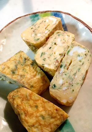 冷めても柔らか卵焼⭐鰹節&青のりver.-レシピのメイン写真