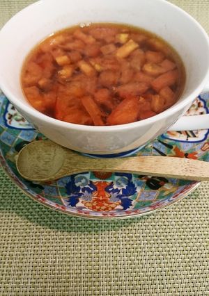 紅茶トマトスープ-レシピのメイン写真