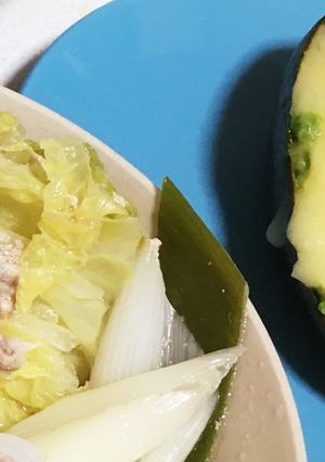 トースターでアボカドのココット（写真右）-レシピのメイン写真