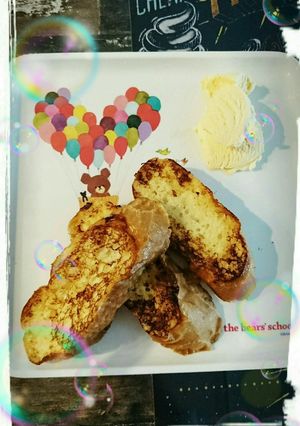 フランスパンのフレンチトースト-レシピのメイン写真