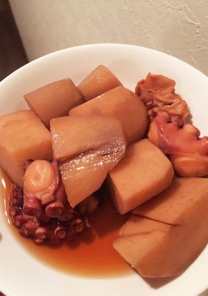 里芋とタコの煮物-レシピのメイン写真