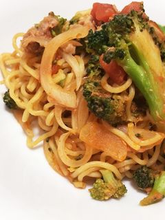トマト塩焼きそば-レシピのメイン写真