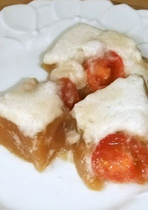 甘酒紅茶のプチトマトかん-レシピのメイン写真