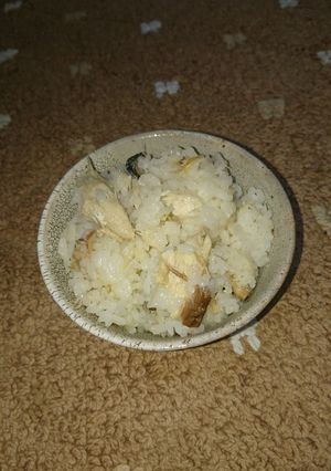 スイッチオンで昆布サバの炊き込みご飯-レシピのメイン写真