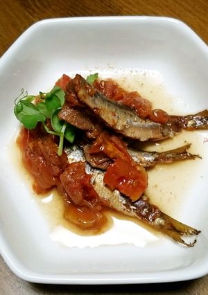 ◆イワシのトマト&紅茶煮◆-レシピのメイン写真