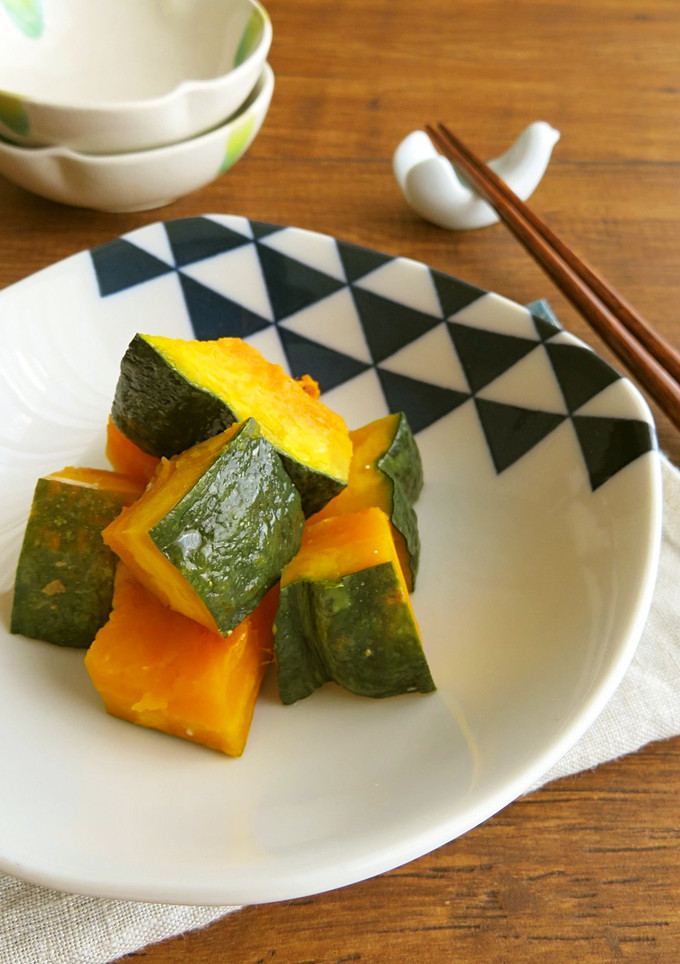 レンジで簡単和総菜◎かぼちゃのバター醤油-レシピのメイン写真