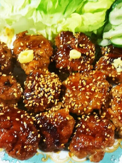 豚細肉の照り焼き❗ゆりさん風-レシピのメイン写真