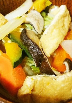 野菜たっぷり具だくさんのお味噌汁-レシピのメイン写真