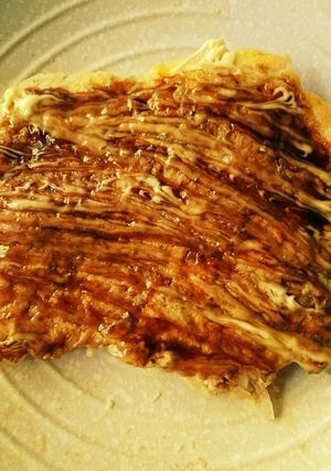 玉ねぎでお好み焼き〜！-レシピのメイン写真