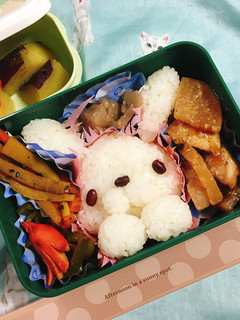 つぶらな瞳のウサちゃん弁当-レシピのメイン写真