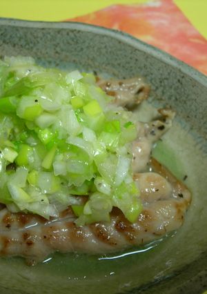 ネギ山せせり-レシピのメイン写真