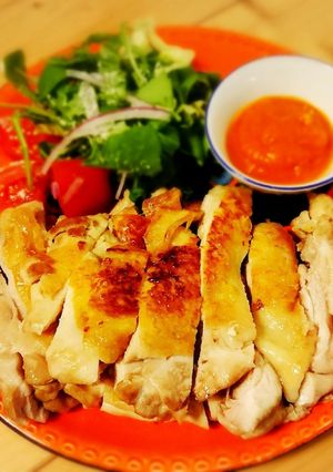 皮がパリッパリ♪チキンステーキ-レシピのメイン写真
