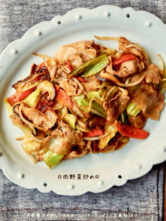 ☆肉野菜炒め☆-レシピのメイン写真