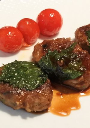 いわしのつみれハンバーグ☆-レシピのメイン写真