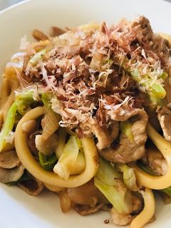 ❋ 胡麻油 香る 焼きうどん-レシピのメイン写真