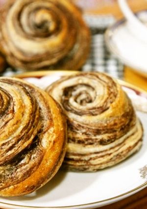 市販の折込シートdeお店の様なチョコパン-レシピのメイン写真