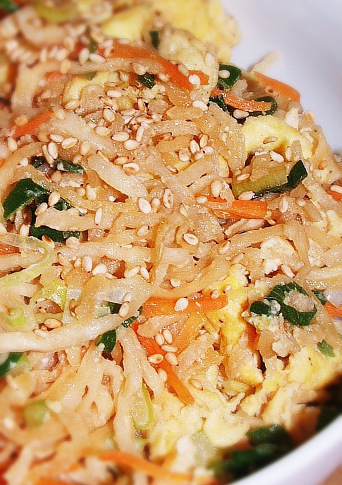 切干大根の木須肉風炒め（中華味のお惣菜）-レシピのメイン写真