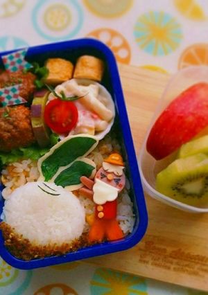 《キャラ弁》発表会応援～♪大きなかぶ弁当-レシピのメイン写真