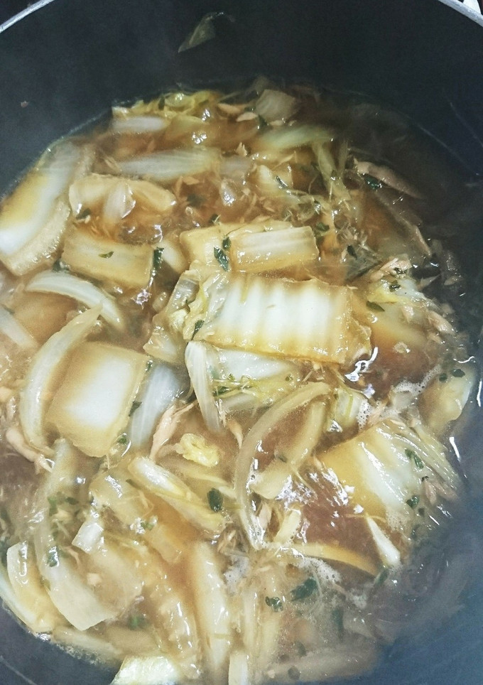 すき焼きの残り汁で野菜の煮物-レシピのメイン写真