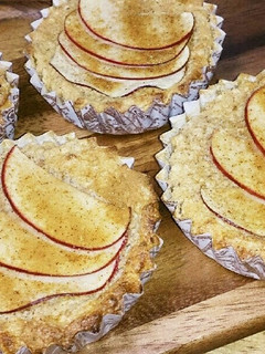 りんごとバナナのおからケーキ♪-レシピのメイン写真