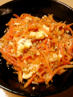 鰹節のにんじんしりしり-レシピのメイン写真