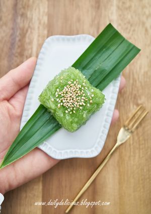 タイの菓子-カオニャオゲオ-レシピのメイン写真