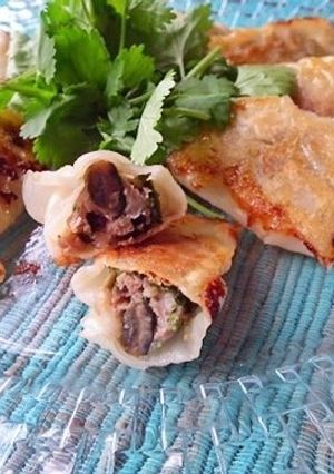パクチーとピータンたっぷり餃子-レシピのメイン写真