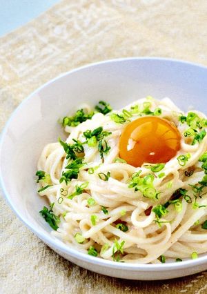 明太うどんスパゲッティー-レシピのメイン写真