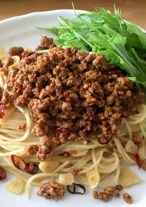 自家製台湾ミンチでピリ辛台湾スパゲティ-レシピのメイン写真