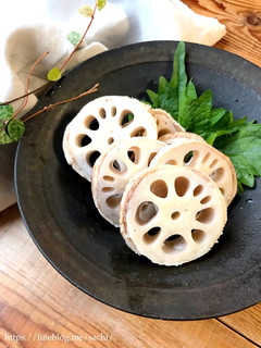 レンジで簡単!肉巻きれんこん-レシピのメイン写真