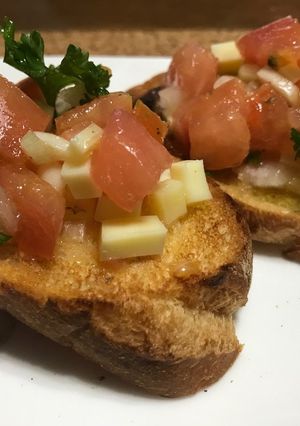 フレッシュトマトのブルスケッタ-レシピのメイン写真